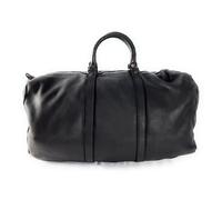 Sac de voyage en cuir italien KARNAK Noir - OH MY BAG - Grand - Déperlant