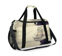 Sac de voyage en forme de bateau à voile pour filles, garçons, femmes, hommes, voiliers, week-end, sac à bandoulière pour voyage, sport, gym