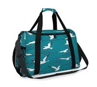 Sac de voyage en forme d'oiseau et mouettes pour filles, garçons, femmes, hommes, week-end, sac à bandoulière pour voyage, sport, gym