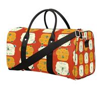 Sac de voyage en graines de melon pour hamster, sac de sport, sac de sport pliable, sac de week-end, sac de voyage à poignée pour homme et femme, Graines de melon pour hamster, 17.4(L) x 8.3(W) x