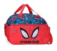 Sac de voyage enfant - Marvel - Sac de voyage garçon Spiderman ""Authentic"" - 40 x 24 x 18 cm - Rouge