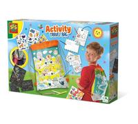 Sac de voyage et activités - SES CREATIVE - Débordant de jeux et d'activités pour les voyages.