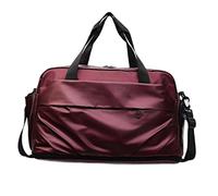 Sac de voyage étanche pendant la nuit et le week-end avec sacs gâtés pour femmes et filles Sacs de sport Sacs à main Cadeaux Sac de sport Sac de sport Sac de sport, rouge, Mass Beauty