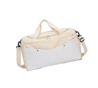 Sac de voyage étanche week-end avec poches Tosz pour femmes filles sac de sport fitness sport gym plus, beige, Mass Beauty