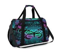 Sac de voyage ethnique attrape-rêves papillon pour filles, garçons, femmes, hommes, week-end, sac à bandoulière, bagage à main pour voyage, sport, gym