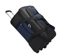 Sac de Voyage Extensible Multi-Roues en Tissu Oxford, Grande Valise déménagement pour Le W nd de Voyage de Gym(S,Blue)