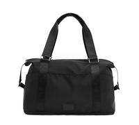 Sac de voyage extensible polyvalent Grande capacité Sac à bandoulière pliable Sac à main découvert Sports Gym pour femmes Voyage Zone de voyage Duffle, Noir , Beauté de masse