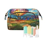 Sac de voyage flottant en verre teinté pour sac à main pour cosmétiques de voyage