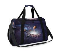 Sac de voyage Galaxy Solar Planets pour filles, garçons, femmes, hommes, planètes, sac de week-end, sac à bandoulière pour voyage, sport, gym