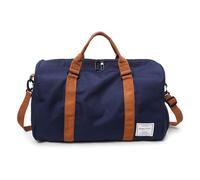 Sac de Voyage Grande capacité Hommes Bagages à Main Sacs Sport Week-End Femmes multifonctionnels(Deep Blue)