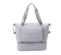 Sac de Voyage Grande capacité, Sac fourre-Tout for Le Sport, la Gym, Le Yoga, Le Week-End, la Nuit et l'organisation des Bagages(Gray)