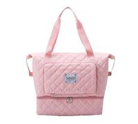 Sac de Voyage Grande capacité, Sac fourre-Tout for Le Sport, la Gym, Le Yoga, Le Week-End, la Nuit et l'organisation des Bagages(Pink B)