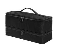 Sac de voyage Hot Tools, sac pour sèche-cheveux | Sacs de voyage pour cheveux double couche,Sac d'accessoires pour cheveux, organisateur de rangement d'outils pour cheveux, étui de protection pour sèc