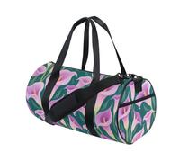 Sac de voyage imperméable Motif lys Calla Violet