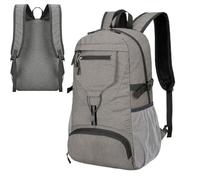 Sac De Voyage Imperméable Pour Femmes Hommes - Pack De Randonnée Pliable, Sac À Dos De Jour Léger | Petit Sac Extérieur Compact Avec Des Rayures De Sécurité Réfléchissantes Pour Le Vélo, Le Camping, L