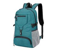 Sac De Voyage Imperméable Pour Femmes Hommes - Pack De Randonnée Pliable, Sac À Dos De Jour Léger | Petit Sac Extérieur Compact Avec Des Rayures De Sécurité Réfléchissantes Pour Le Vélo, Le Camping, L