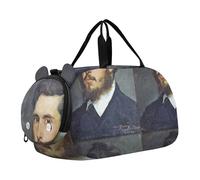 Sac de voyage imprimé Albert Bierstadt Yosemite - Sac de voyage pour filles - Sac de voyage pour enfants - Sac de sport pour garçons, Portrait Claude Monet imprimé, Classique