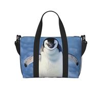 Sac de voyage imprimé feu d'artifice drapeau américain 4 juillet pour hommes femmes vacances voyage sac fourre-tout imperméable avec bandoulière, Adorable pingouin., Taille unique, Sac de voyage