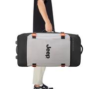 Delsey x Jeep Sac de voyage à roulettes JS007C 73 cm 64 L Gris