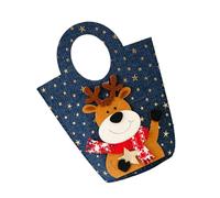 Sac de voyage lavable en tissu de grande capacité pour cadeaux, décorations et accessoires de décoration de Noël