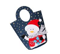 Sac de voyage lavable en tissu de grande capacité pour cadeaux, décorations et accessoires de décoration de Noël