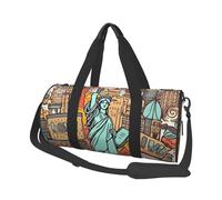 Sac de voyage léger à transporter pour le week-end, ensemble de batterie cool, sac de sport, sac à dos de gym avec sangle réglable, sac d'hôpital, sac à bagages pliable pour homme et femme, Thème