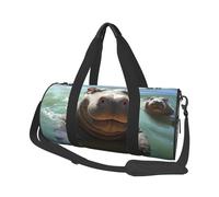 Sac de voyage léger à transporter pour le week-end, sac de nuit alpagas amoureux dans les montagnes, sac à dos de sport, sac à dos de gym avec sangle réglable, sac d'hôpital, sac à bagages pliable