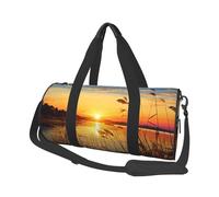 Sac de voyage léger à transporter pour le week-end, sac de nuit aquarelle de faucon assis dans l'arbre, sac de sport fourre-tout avec sangle réglable, sac d'hôpital, sac à bagages pliable pour homme
