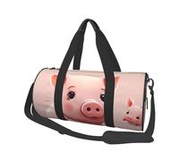 Sac de voyage léger à transporter pour le week-end, sac de nuit, caniches, chiens, sac à dos de sport avec sangle réglable, sac d'hôpital, sac à bagages pliable pour homme et femme, Sourires, Taille
