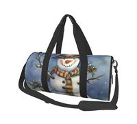Sac de voyage léger à transporter pour le week-end, sac de nuit, grand sac de sport, sac à dos de sport avec sangle réglable, sac d'hôpital, sac à bagages pliable pour homme et femme, Bonhomme de