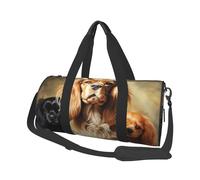 Sac de voyage léger à transporter pour le week-end, sac de nuit, océan, plage, moules, perles, sac à dos de sport, sac à dos avec sangle réglable, sac d'hôpital, sac à bagages pliable pour homme et