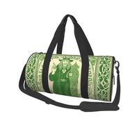 Sac de voyage léger à transporter pour le week-end, sac de nuit, sac à dos de sport avec sangle réglable, sac à dos pliable pour homme et femme, Irish Blessing St Patrick, Taille unique