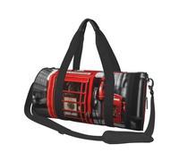 Sac de voyage léger à transporter pour le week-end, sac de nuit, sac à dos de sport, sac à dos de sport avec sangle réglable, sac à dos pliable pour homme et femme, England UK Retro London Téléphone