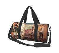 Sac de voyage léger à transporter pour le week-end, sac de nuit, sac à dos de sport, sac à dos de sport avec sangle réglable, sac d'hôpital, sac à bagages pliable pour homme et femme, Magnifique vue