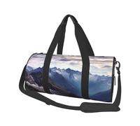 Sac de voyage léger à transporter pour le w nd, sac de nuit, sac à dos de sport, sac à dos de sport avec sangle réglable, sac d'hôpital, sac à bagages pliable pour homme et femme, Panorama des