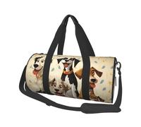 Sac de voyage léger à transporter pour le week-end, sac de nuit, sac à dos de sport, sac à dos de sport avec sangle réglable, sac d'hôpital, sac à bagages pliable pour homme et femme, Chiens de chasse