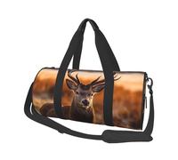 Sac de voyage léger à transporter pour le week-end, sac de nuit, sac de sport artistique, sac à dos de sport avec sangle réglable, sac d'hôpital, sac à bagages pliable pour homme et femme, Bois de