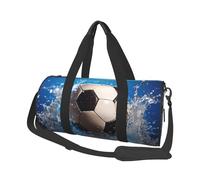 Sac de voyage léger à transporter pour le week-end, sac de nuit, sac de sport mignon souriant, sac à dos de gym avec sangle réglable, sac d'hôpital, sac à bagages pliable pour homme et femme, Ballon