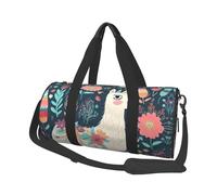 Sac de voyage léger à transporter pour le week-end, sac de nuit, sac de sport mignon souriant, sac à dos de gym avec sangle réglable, sac d'hôpital, sac à bagages pliable pour homme et femme, Adorable