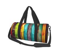 Sac de voyage léger à transporter pour le week-end, sac de nuit, sac de yoga, de sport, sac à dos de gym avec sangle réglable, sac d'hôpital, sac à bagages pliable pour homme et femme, Planches en