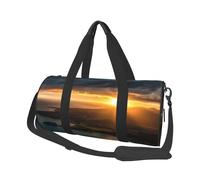 Sac de voyage léger à transporter pour le week-end, sac de nuit vintage drapeau américain sac à dos de sport fourre-tout avec sangle réglable, sac à dos d'hôpital, sac à bagages pliable pour homme et