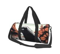 Sac de voyage léger à transporter pour le week-end, sacs de nuit, oiseaux volants, grue, héron, sac de sport, sac à dos de sport avec sangle réglable, sac d'hôpital, sac à bagages pliable pour homme