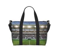 Sac de voyage léger avec sangle réglable pour w nd et voyage Motif van sur la plage avec une planche de surf, Stadium Football Satdium Field Light Night, One Size, Classique