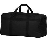 Sac de Voyage léger en Toile Robuste adapté pour Baggage mis en soute de 23 Kg_144 L_80x40x45 cm (Noir uni)