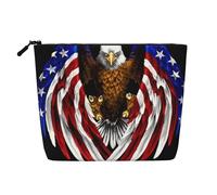 Sac de voyage léger et durable avec motif aigle patriotique des États-Unis pour un usage quotidien et les voyages d'affaires