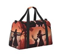 Sac de voyage léger pour homme et femme, idéal pour la gym, le sport ou les voyages d'une nuit, dieu et déesse grecs