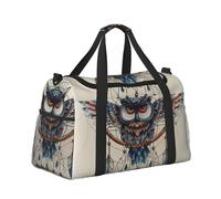 Sac de voyage léger pour le week-end, sac fourre-tout idéal pour la gym, les vacances ou la nuit, attrape-rêves chouette