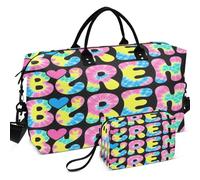 Sac de voyage matelassé à ultrasons avec petite pochette portable pour le rangement quotidien dans mes deux chiffres