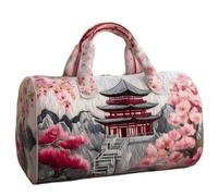 Sac de voyage matelassé élégant, sac de sport léger avec motifs matelassés imprimés uniques. Sac de w nd bohème classique, idéal pour les voyages et les sorties de fête., G, 18in, Décontracté