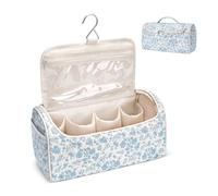 Sac de voyage matelassé pour outils de coiffure avec crochet de suspension, étui de rangement portable matelassé compatible avec Airwrap Styler, jolie pochette de rangement pour femmes essentiels de